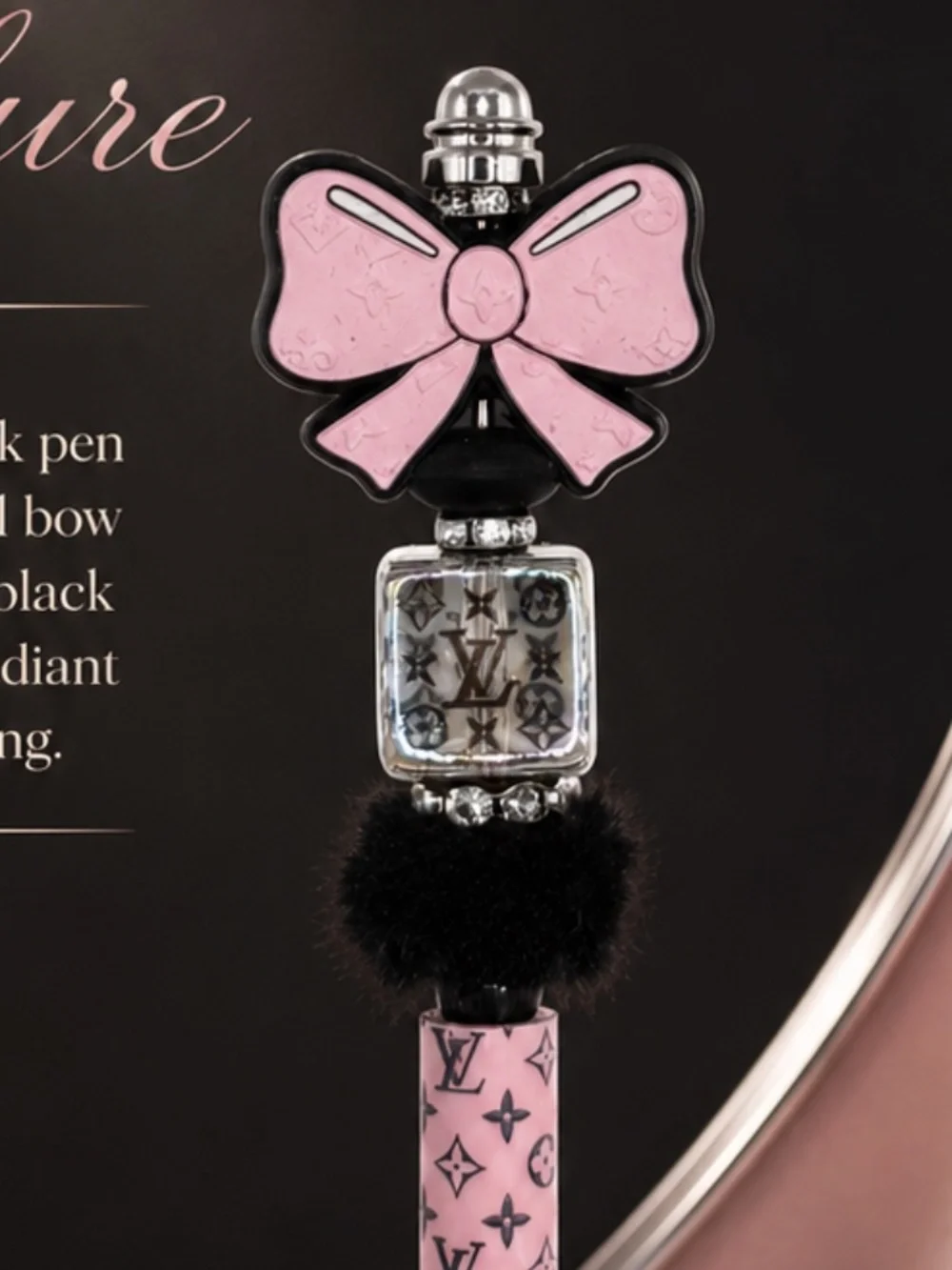 Blush Bow Allure Pen